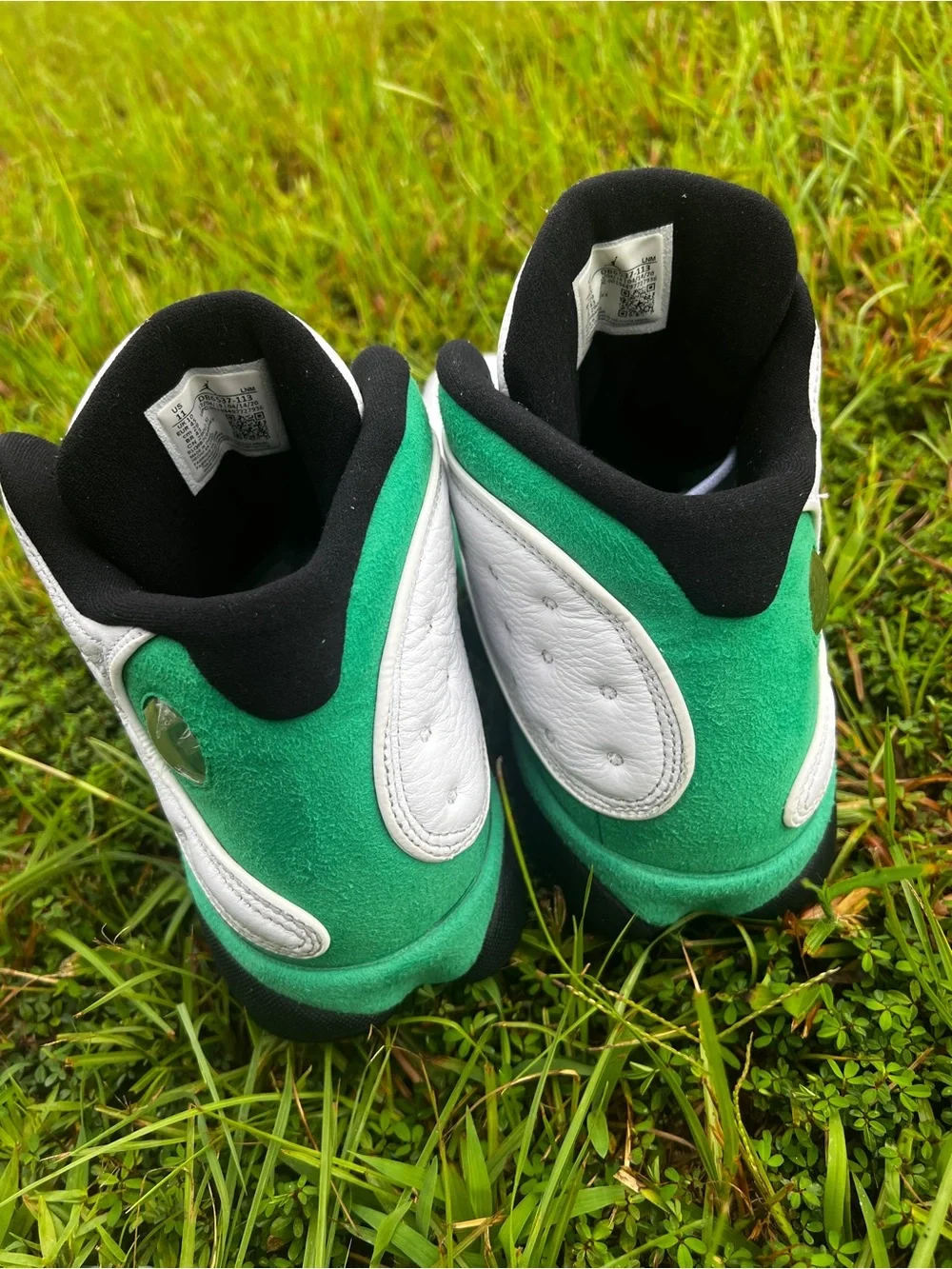 CLEAN Air Jordan 13 XII size 11 Mens Lucky Green shoes